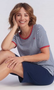 Piżama damska kr.ręk.