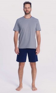 Piżama męska kr.ręk.