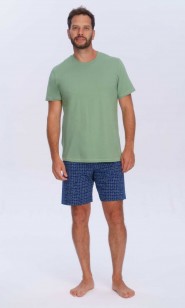 Piżama męska kr.ręk.