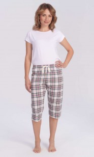 Spodnie piżamowe damskie 3/4