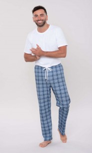 Spodnie piżamowe męskie dł.