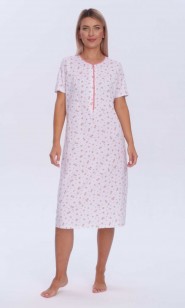 Koszula nocna damska kr.ręk.